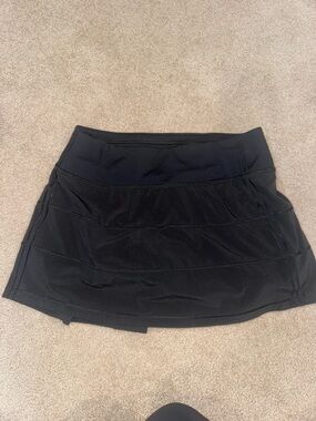 lululemon athletica Black Seam-Stitched Athletic Top